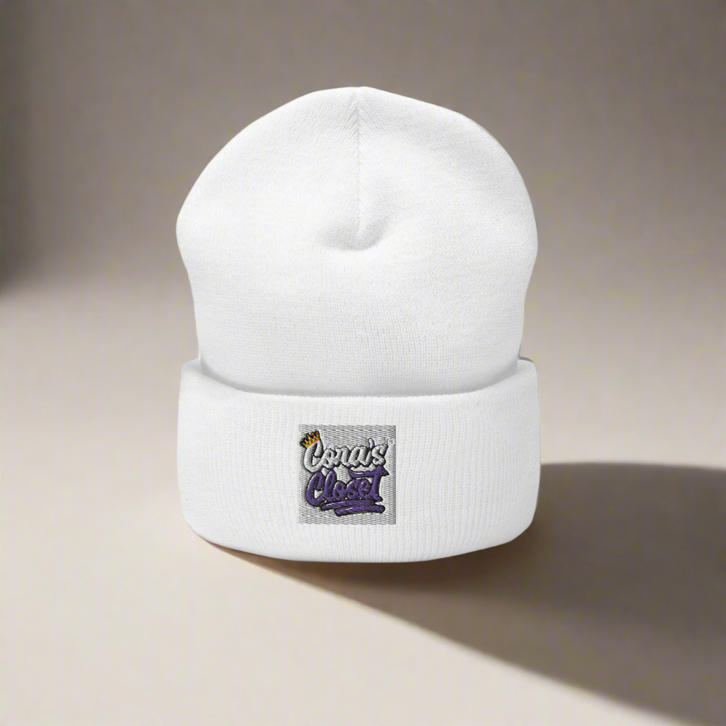 Cuffed Beanie with logo