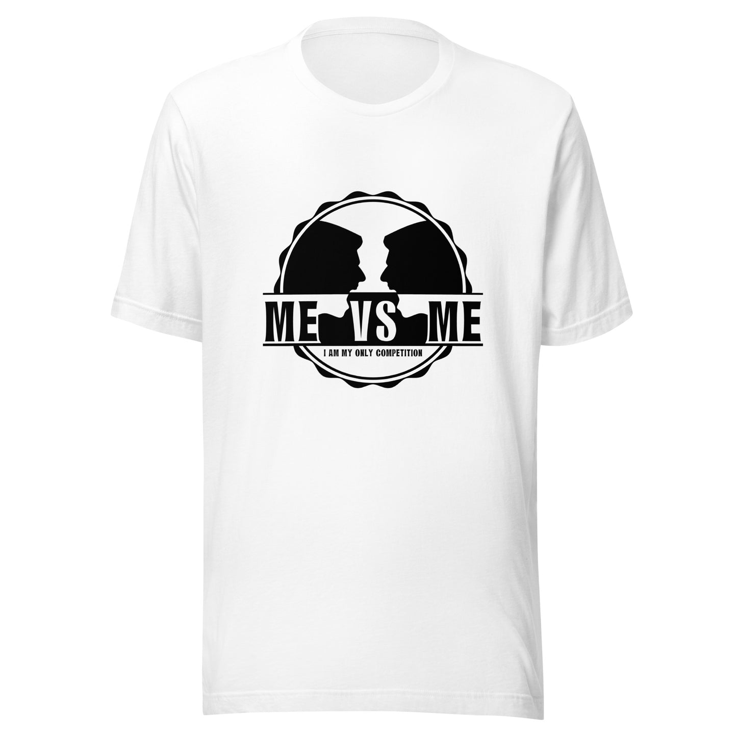 Me Vs Me White Tee