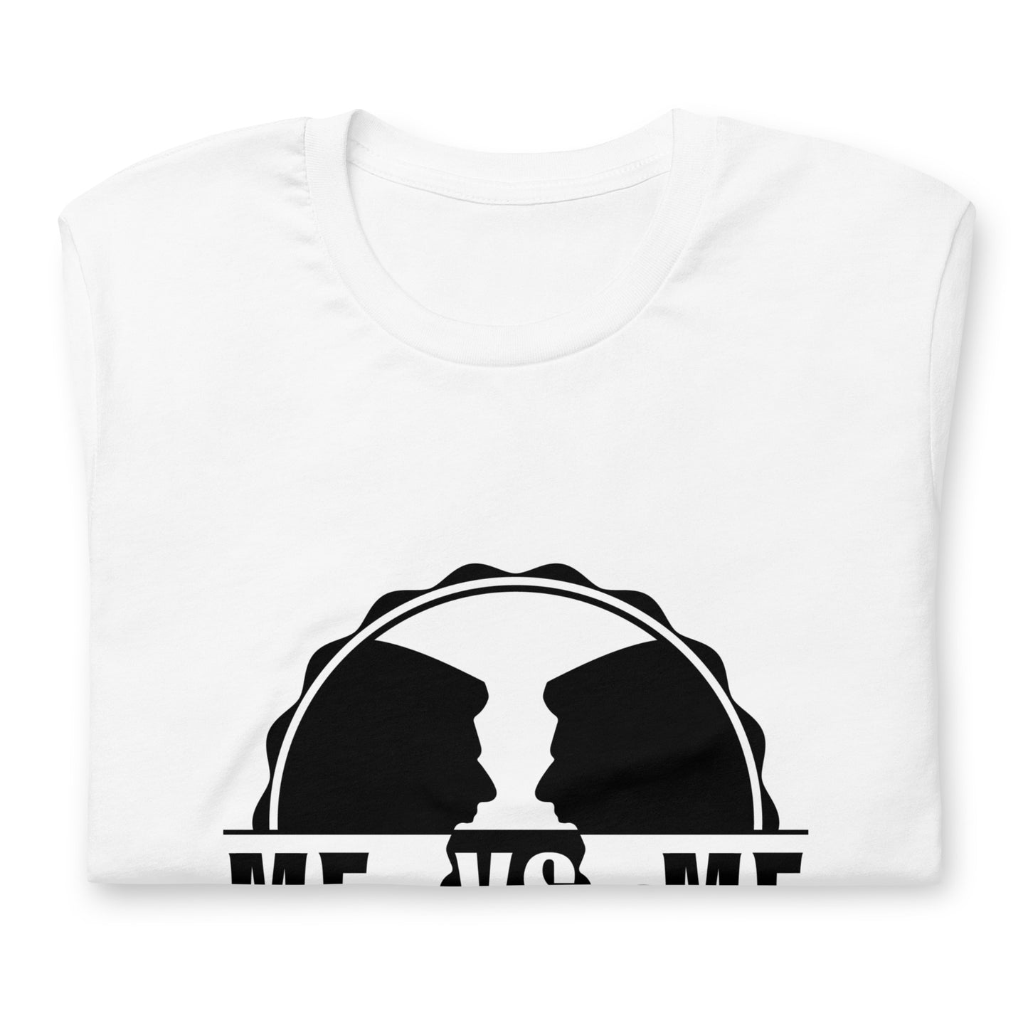 Me Vs Me White Tee