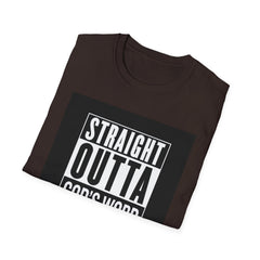Straight Outta God’s Word tee