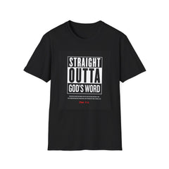 Straight Outta God’s Word tee