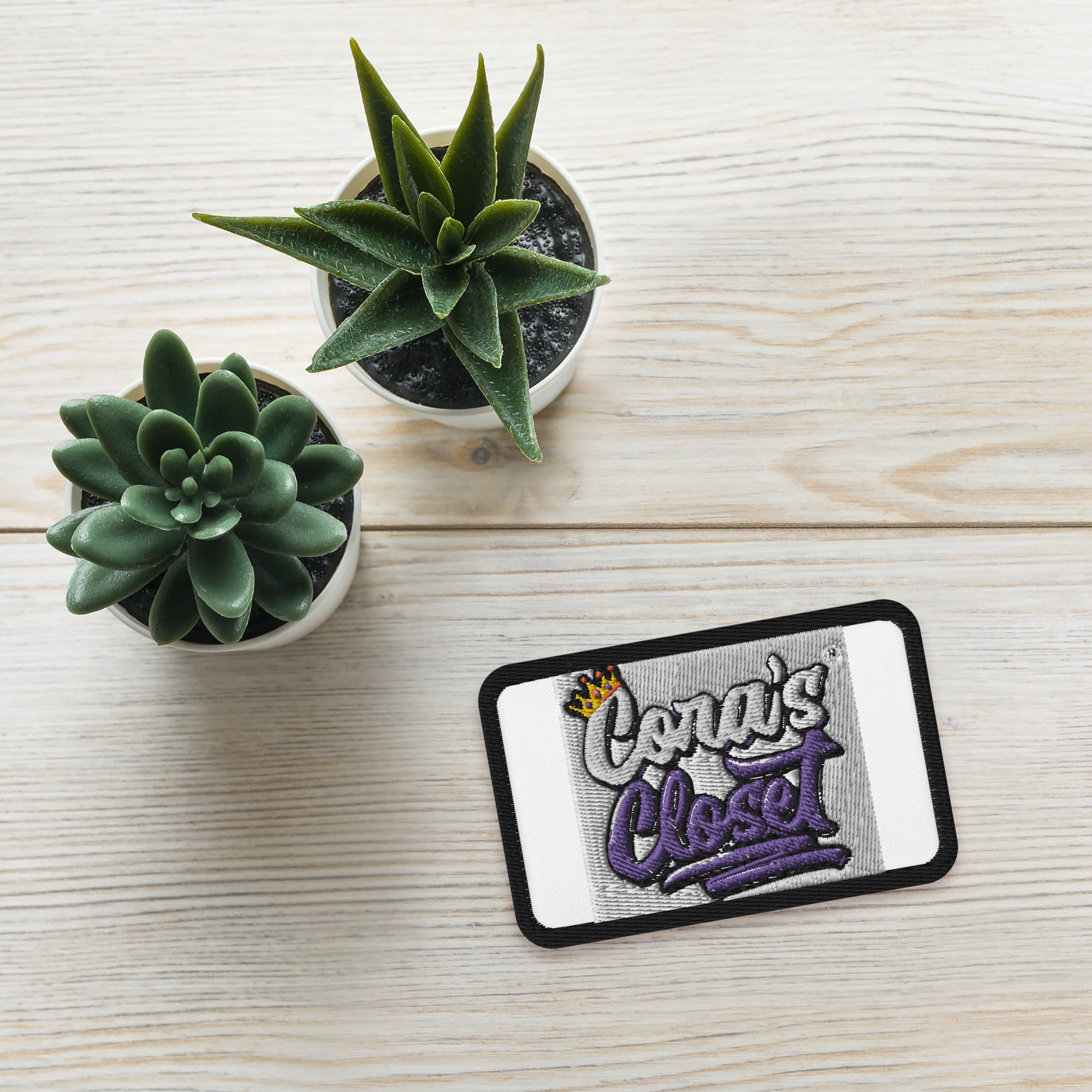 Embroidered patches