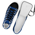 Men’s high top canvas shoes