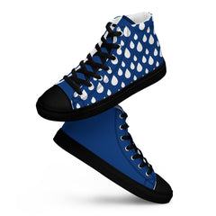 Men’s high top canvas shoes