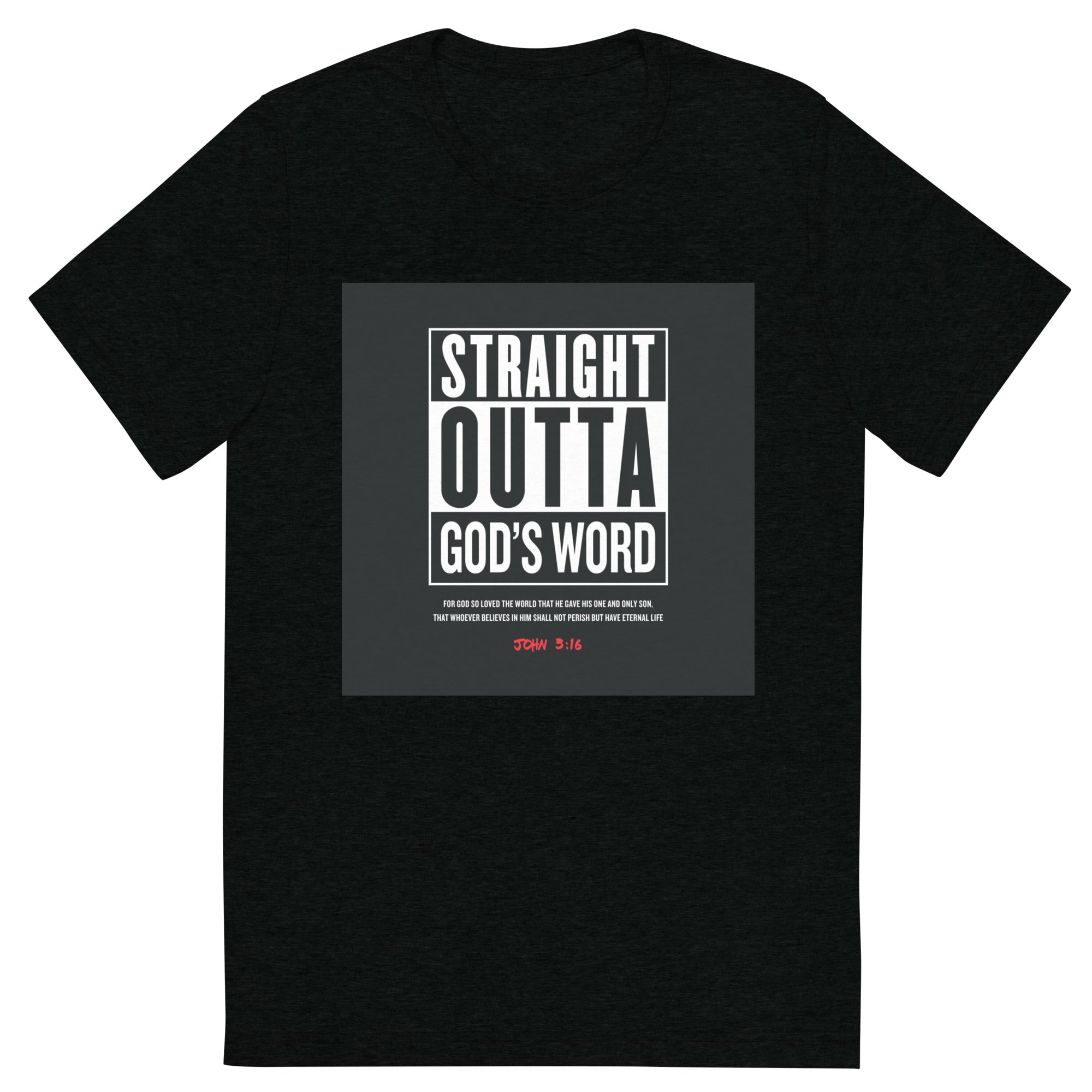 Straight outta God’s word